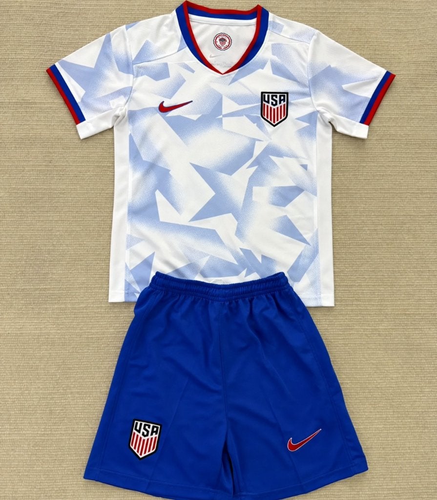 Verenigde Staten thuis shirt tenue kids 2025 | 98 t/m 164, Verzenden, Nieuw, Shirt