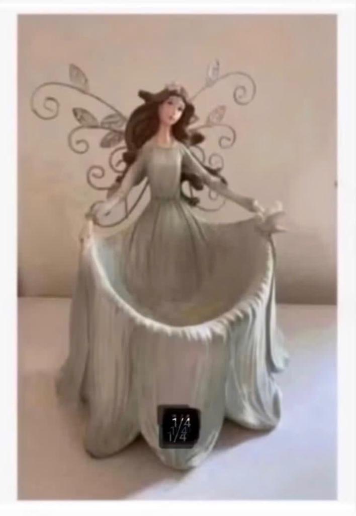 Clayre & Eve engel metaal vleugels mooi met bv. lichtjes, Antiek en Kunst, Kunst | Beelden en Houtsnijwerken, Ophalen of Verzenden