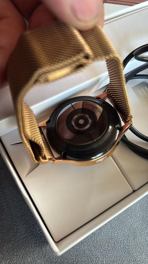 Samsung Galaxy Watch Active 2 40mm Roségoud, Gebruikt, Hartslag, Ophalen of Verzenden, Android