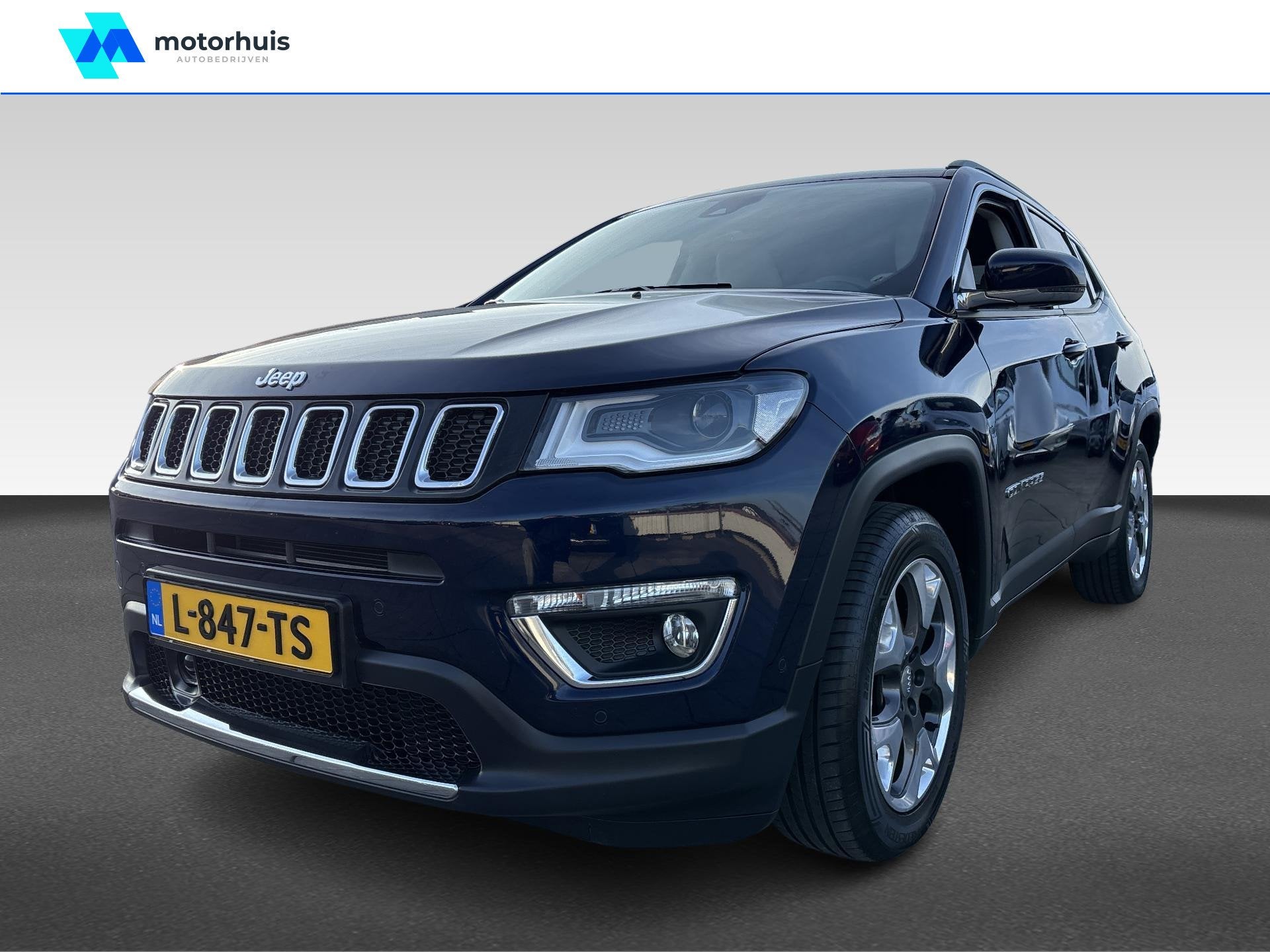 Jeep Compass 1.4 MultiAir 140pk Limited, Auto's, Jeep, Voorwielaandrijving, 450 kg, Gebruikt, Euro 6