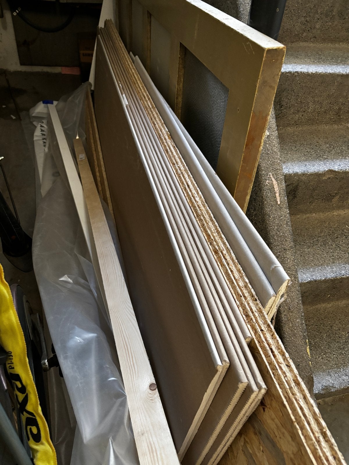 OSB platen en stucplaten (over van verbouwing), Ophalen, Gebruikt, Minder dan 25 mm, Overige typen