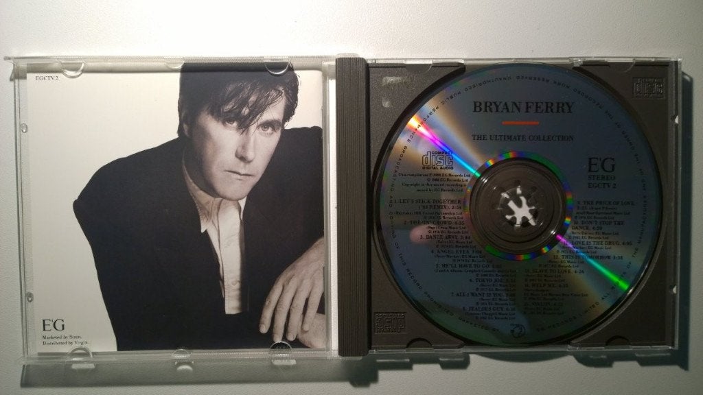 Bryan Ferry With Roxy Music - The Ultimate Collection, Ophalen of Verzenden, 1980 - 1989, Zo goed als nieuw
