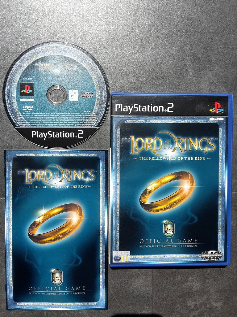 PS2 - Lord of the Rings - Fellowship of the Ring, Avontuur en Actie, 1 speler, Ophalen of Verzenden, Zo goed als nieuw