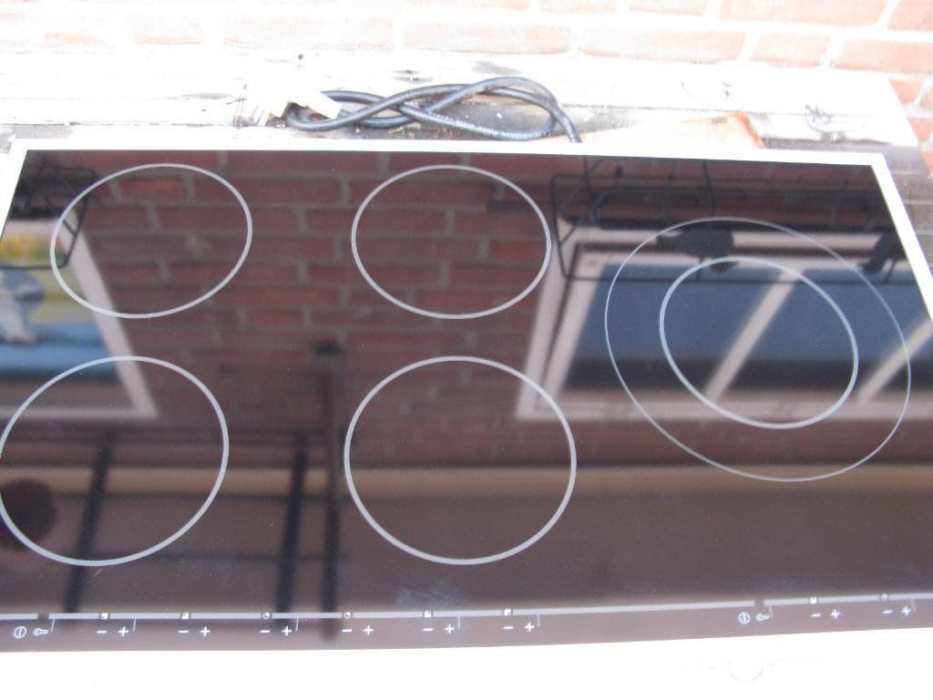 Atag HI511 inductie kookplaat 90cm wok timer perilex inbouw, Gebruikt, Ophalen of Verzenden, Energieklasse A of zuiniger, Inbouw