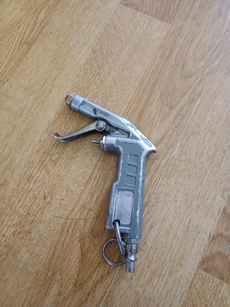 TE KOOP VINTAGE PERSLUCHT PISTOOL, Minder dan 25 liter, Ophalen of Verzenden, Minder dan 200 liter/min