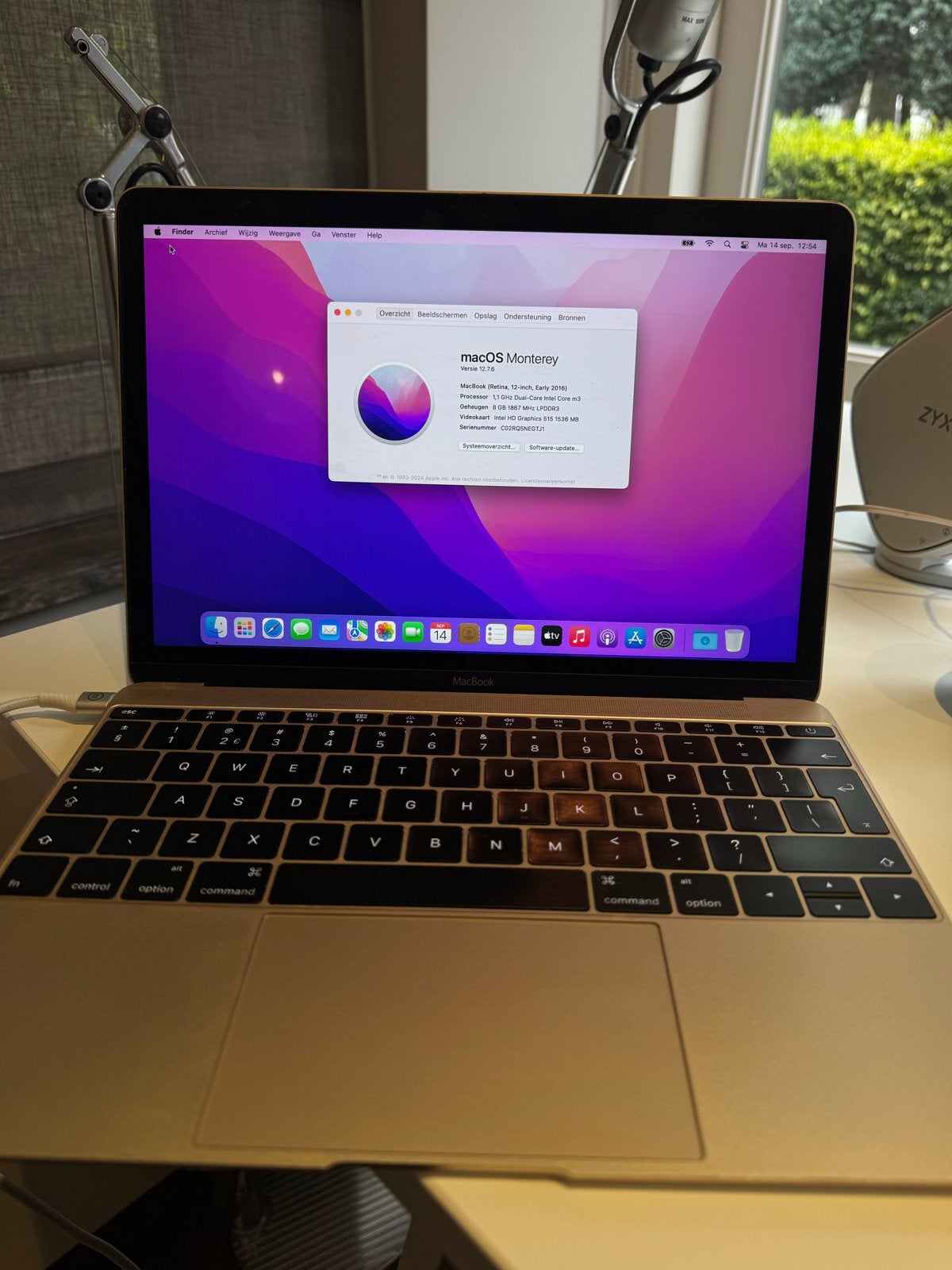 MacBook 12 inch (Retina, Early 2016), Computers en Software, 256 GB, Qwerty, 8 GB, Minder dan 2 Ghz