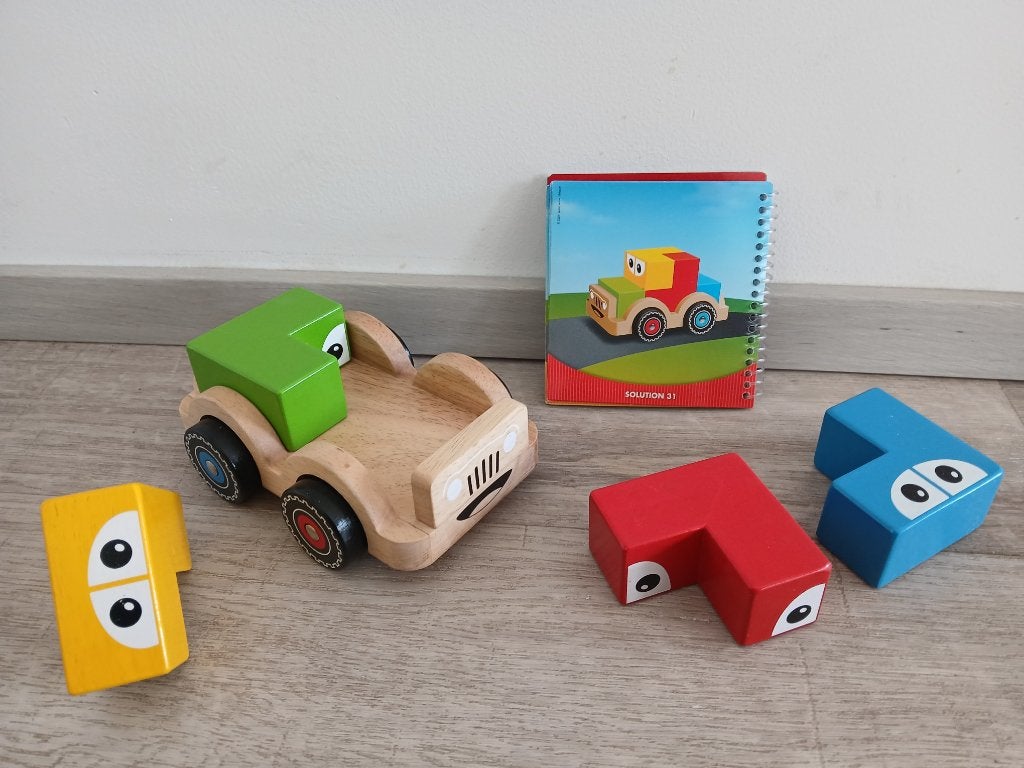 SmartGames SmartCar (3+) – 48 opdrachten, Een of twee spelers, Ophalen of Verzenden, Zo goed als nieuw, SmartGames