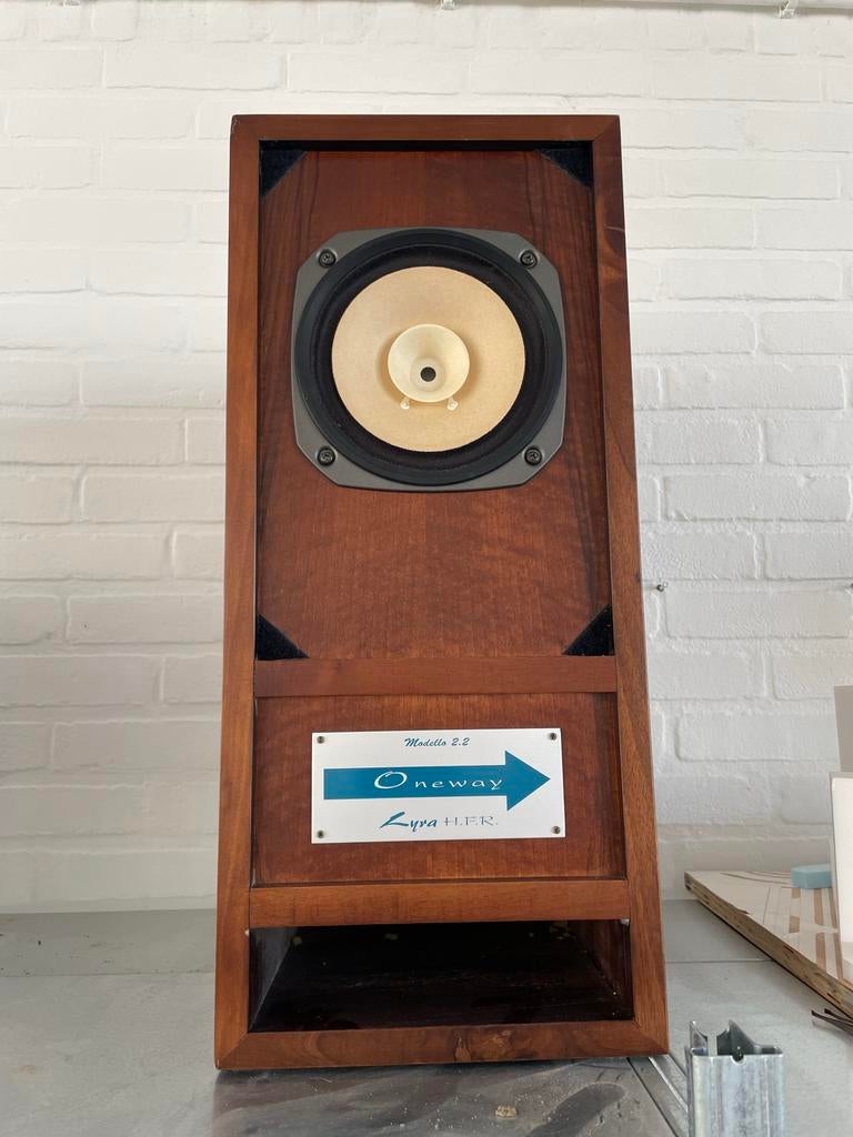 Lyra H.F.R. Model 2.2. Oneway Crossover Vrije Luidsprekers, Overige merken, Gebruikt, Ophalen of Verzenden, Minder dan 60 watt