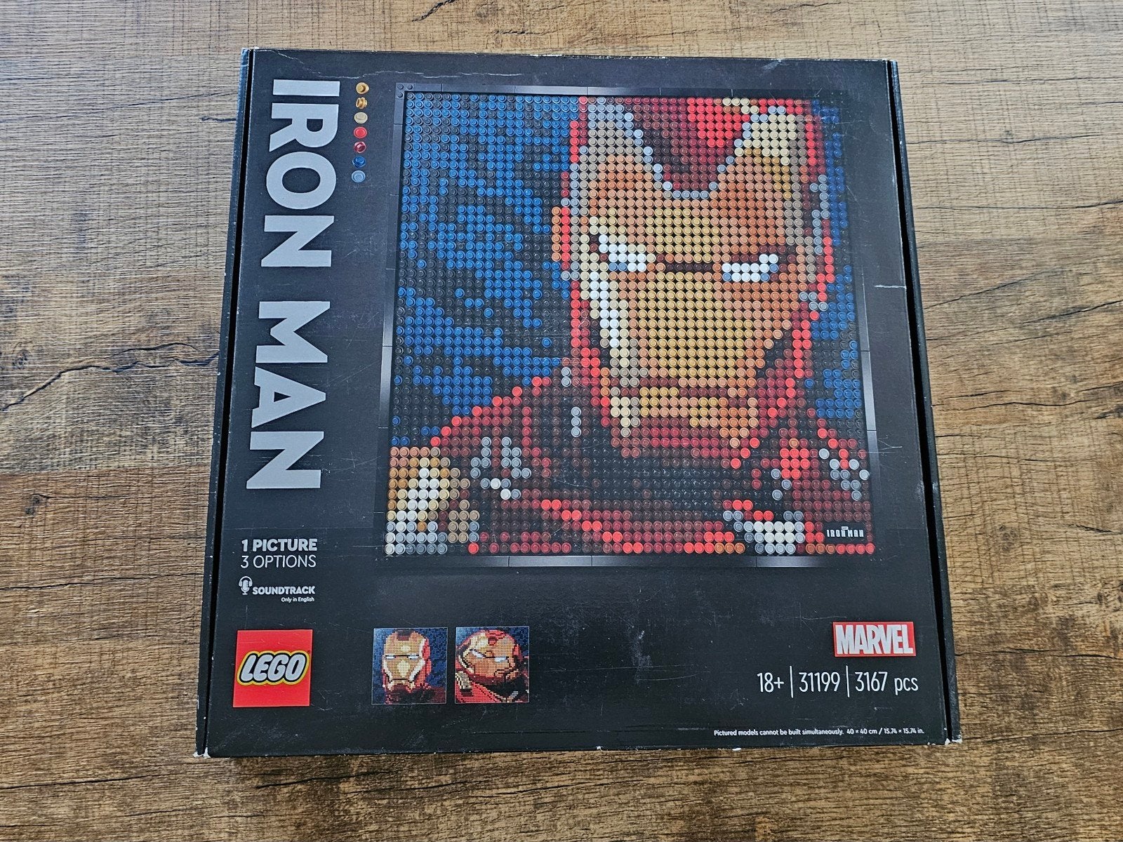 Lego Art 31199 Iron Man, Ophalen, Overige thema's, Lego, Nieuw