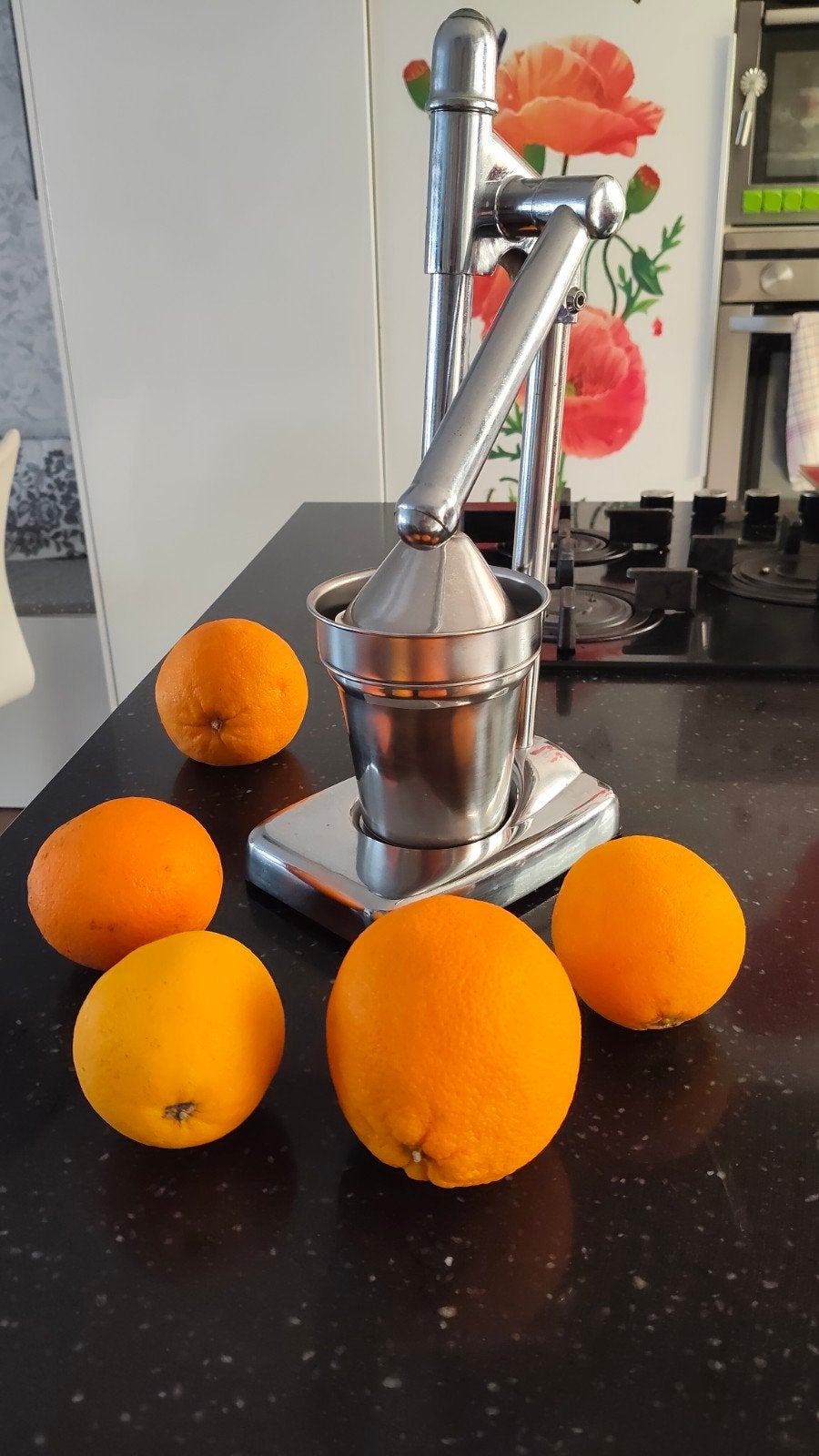 Professionele Handmatige Citruspers - RVS, Overige typen, Ophalen of Verzenden, Metaal, Nieuw