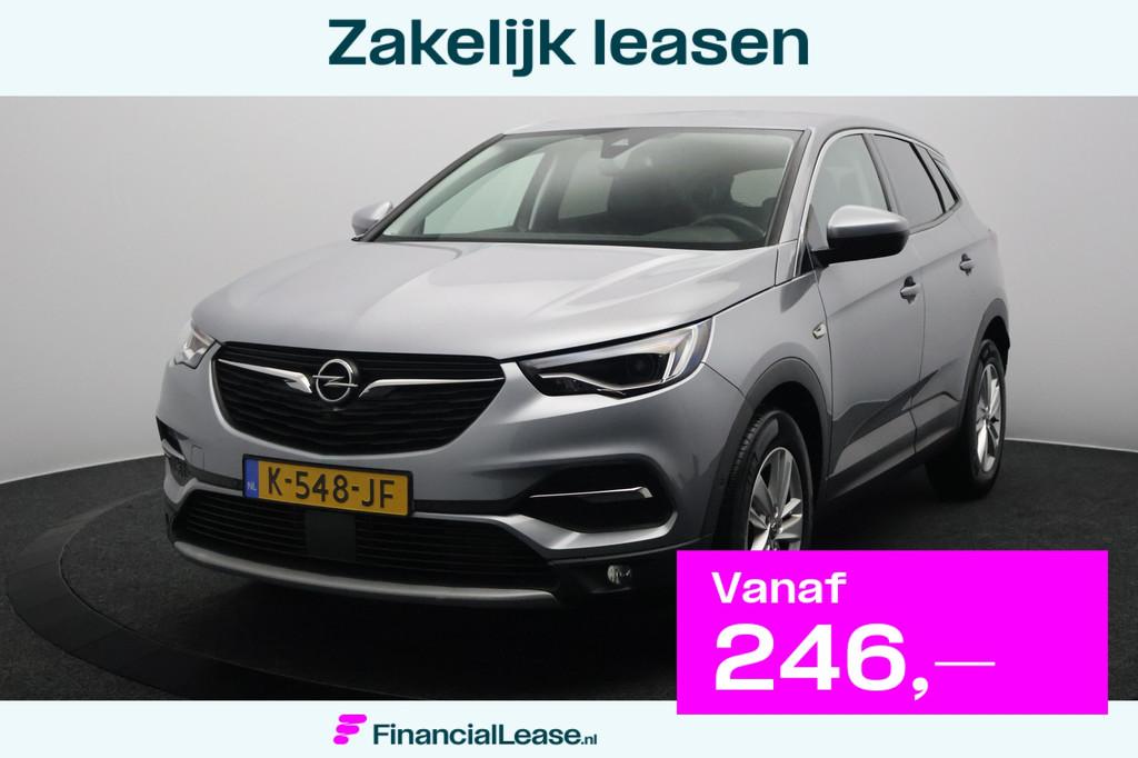 Opel Grandland X 1.2 Turbo Business Elegance | Camera | Navi, Voorwielaandrijving, Gebruikt, 1199 cc, Leder en Stof