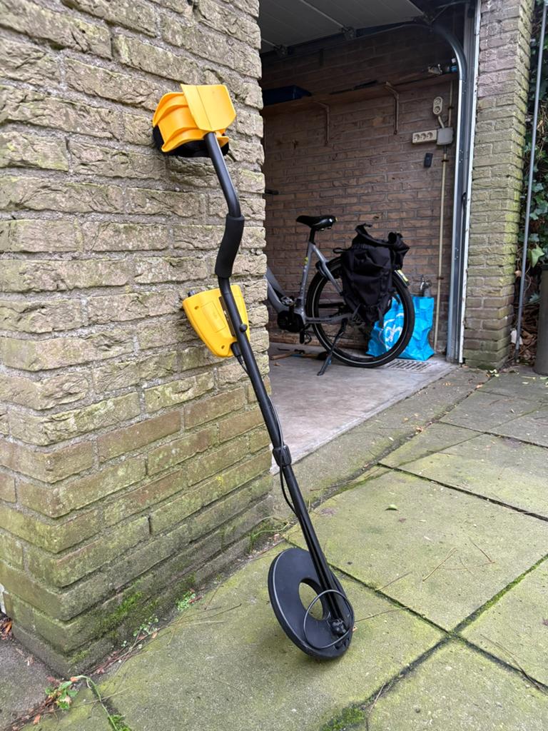 Metaaldetector - Ideaal voor beginners, Hobby en Vrije tijd, Metaaldetectors, Gebruikt, 30 cm of minder, Overige merken, Discriminatie metaaldetectie