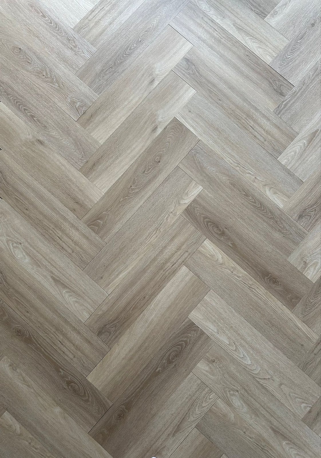 PVC Visgraat Vloer +/-25 m², Ophalen, Gebruikt, Bruin, Vinyl