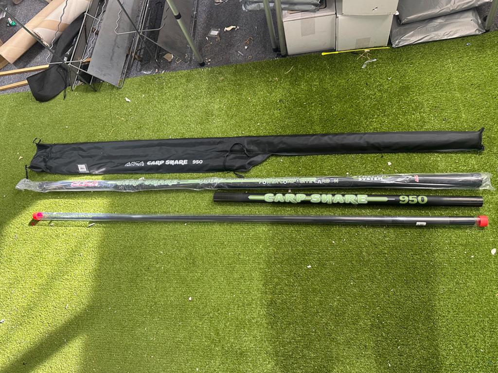 Nieuwe Arca Carp Snare oversteek + extra topset, 9.50m, Watersport en Boten, Hengelsport | Witvissen, Ophalen of Verzenden, Nieuw
