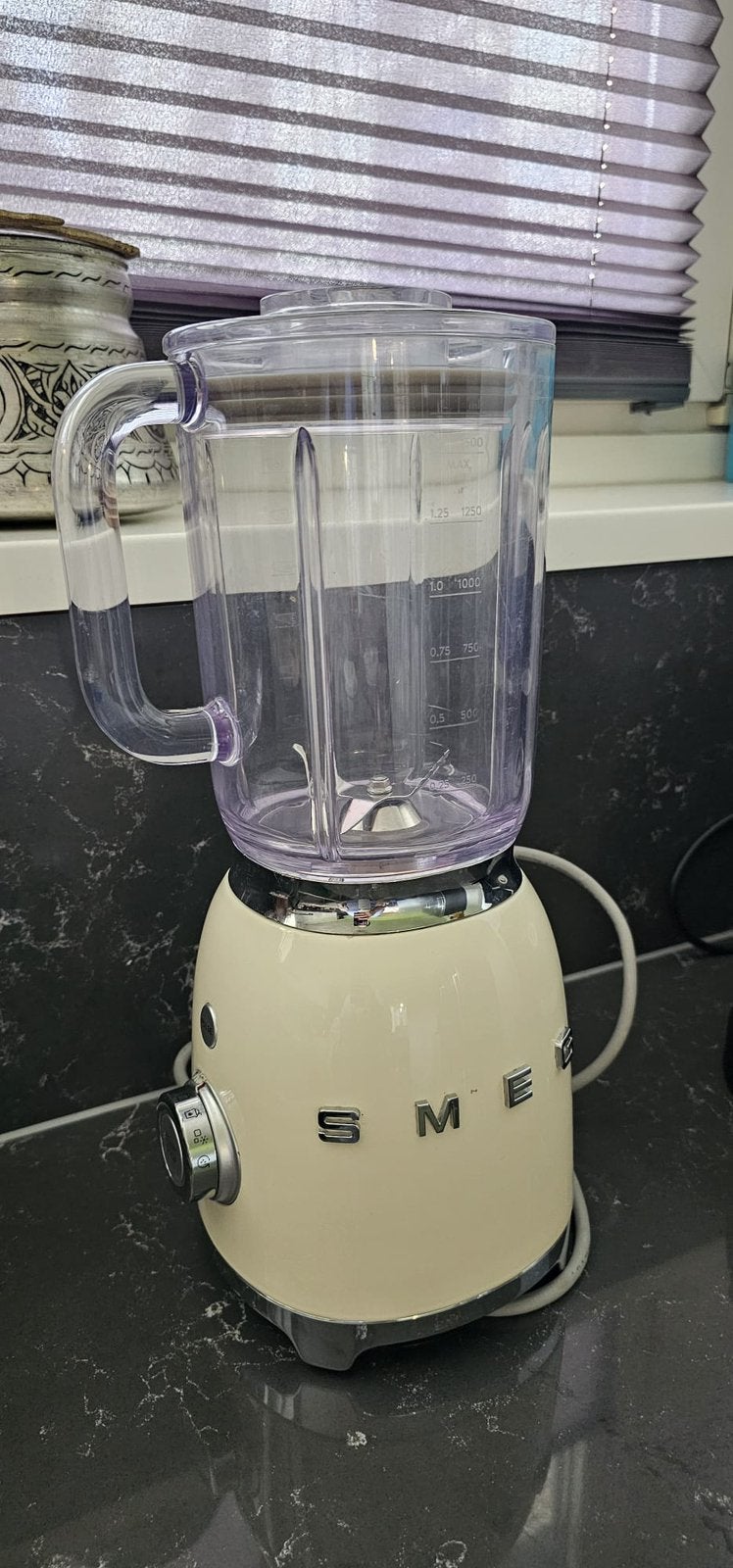 Smeg blender, Witgoed en Apparatuur, Ophalen, Zo goed als nieuw, Blender