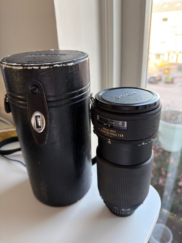 Nikon AF Nikkor 80-200mm f/2.8 ED Telezoom Lens, Ophalen of Verzenden, Gebruikt, Telelens, Zoom