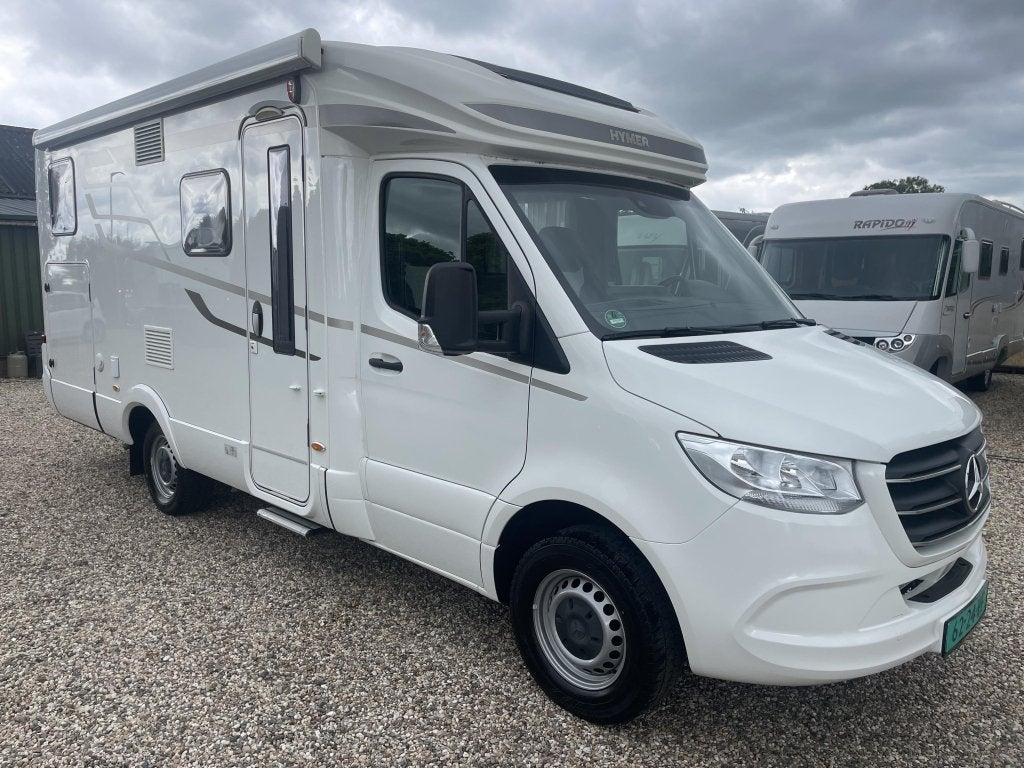 Mercedes Automaat Hymer ML-T 580 Enkele Bedden Garage, Automaat, Luifel, 6 tot 7 meter, Bedrijf