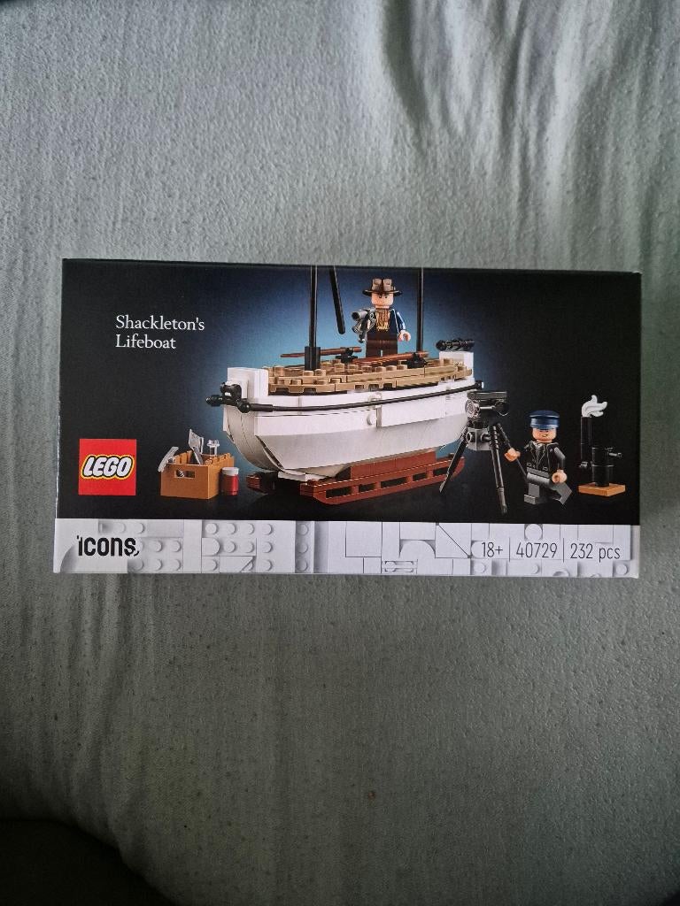 Lego Icons Shackletons lifeboat reddingsboot 40729 nieuw, Nieuw, Ophalen of Verzenden, Ideas, Compleet