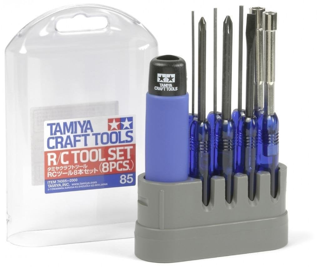 Tamiya RC Gereedschapset 8 stuks., Nieuw, Onderdeel, Overige schalen, Overige typen