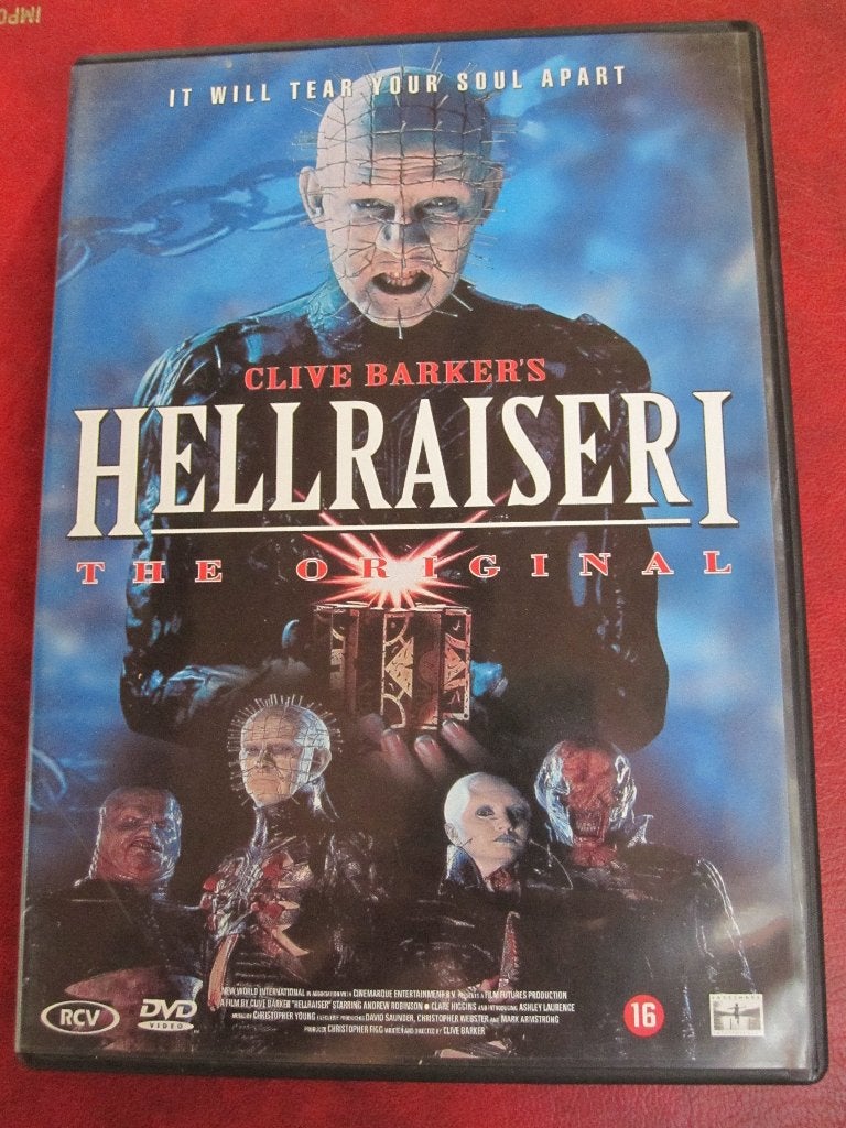 Hellraiser I (1987), Engels, Vanaf 16 jaar, Nederlands, Overige genres