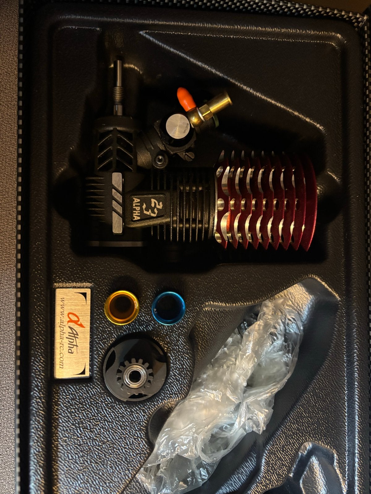 Alpha Plus 23 Nitro Motor & Uitlaat, Gebruikt, Ophalen of Verzenden, Onderdeel, Nitro