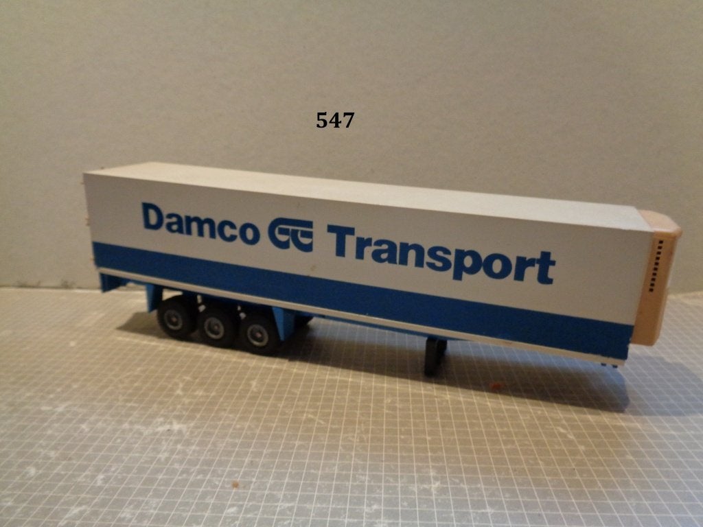 tekno damco trailer, Ophalen of Verzenden, Zo goed als nieuw, Bus of Vrachtwagen, Tekno