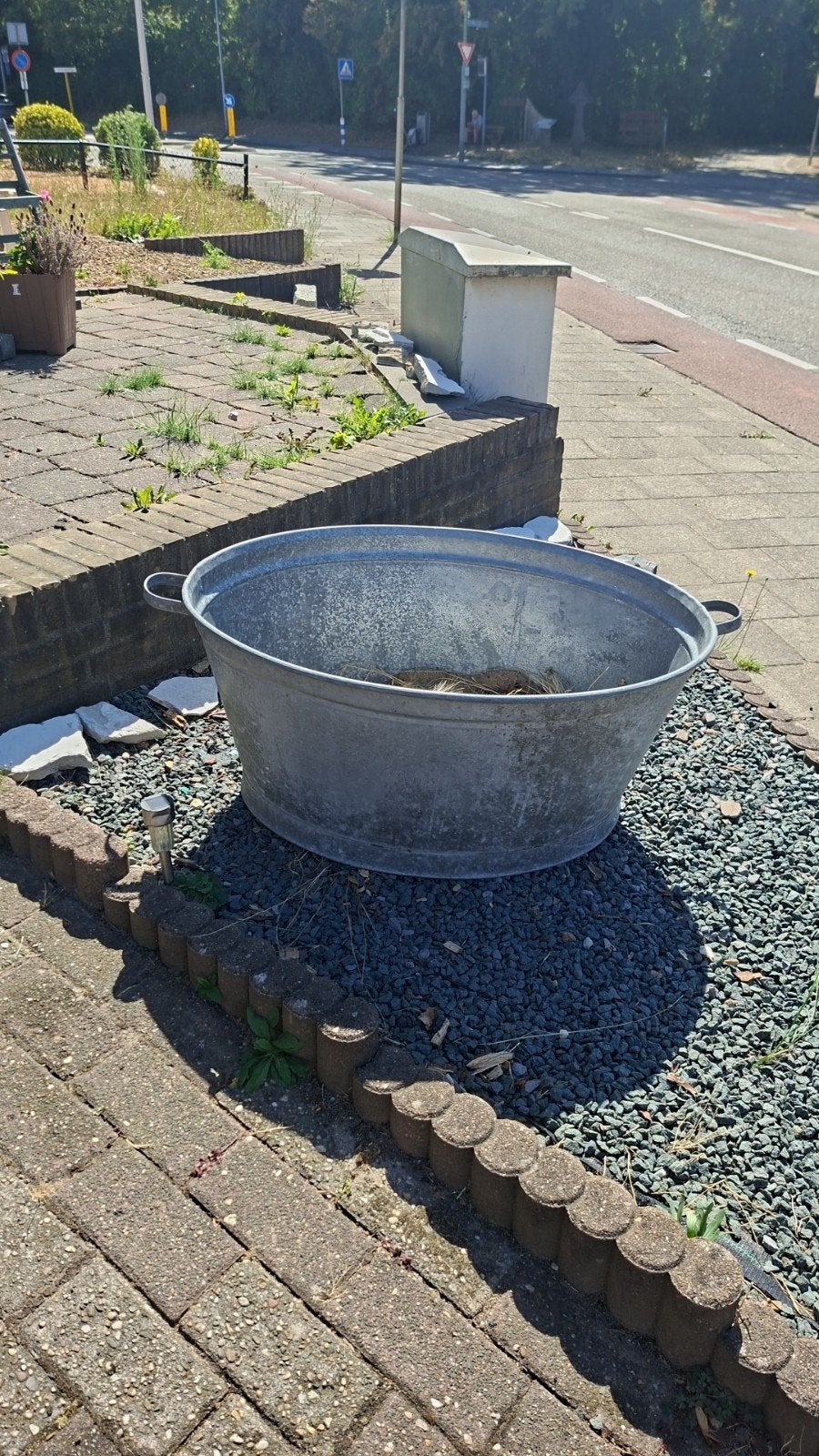 Grote Zinken Kuip - Decoratief of voor Tuin, Ophalen