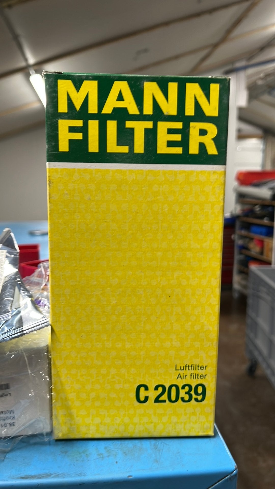 Mann Filter C2039, Ophalen of Verzenden