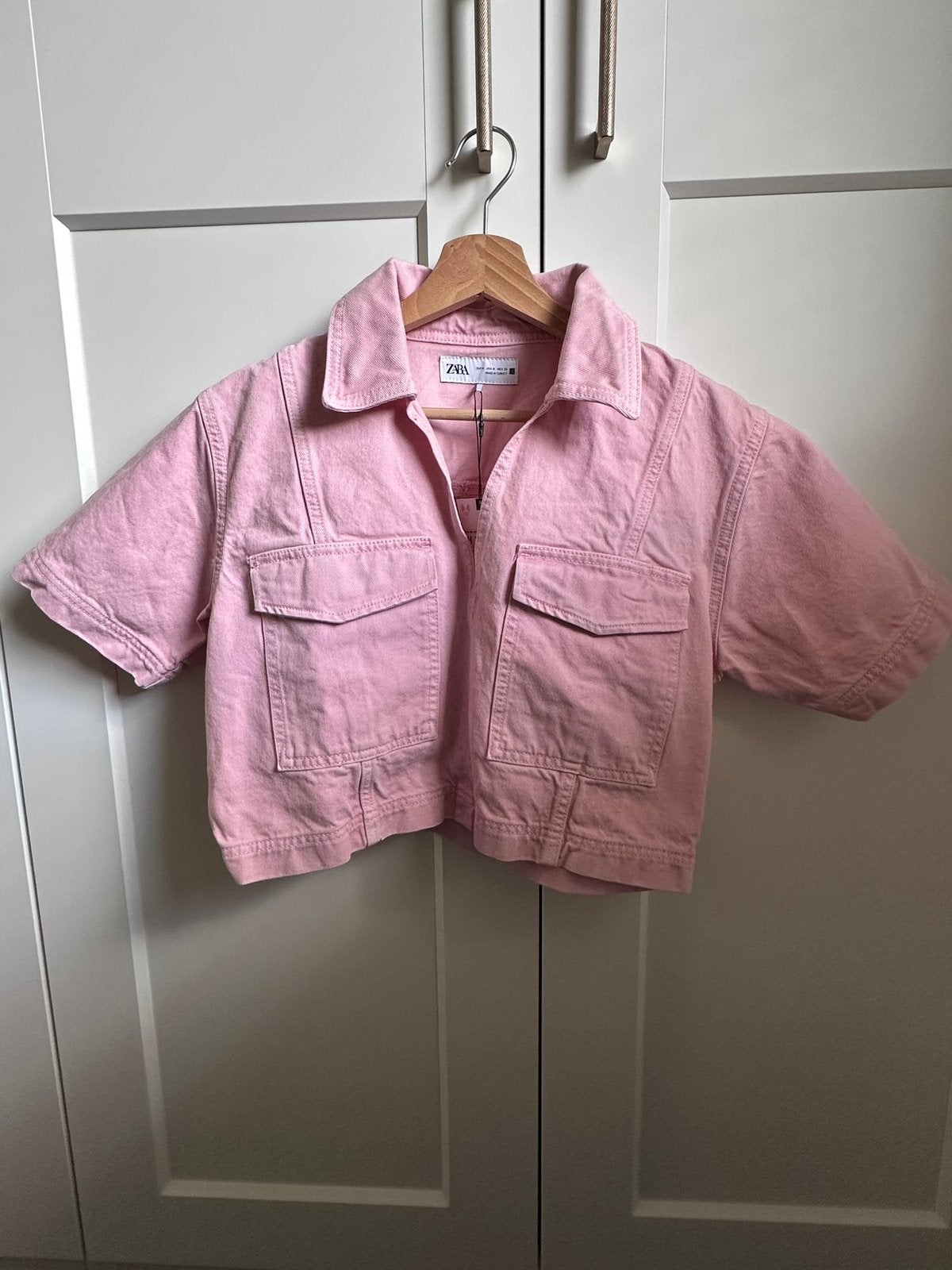 ZARA blouse roze maat M, Kleding | Dames, Blouses en Tunieken, Ophalen of Verzenden, Nieuw, Maat 38/40 (M), Roze