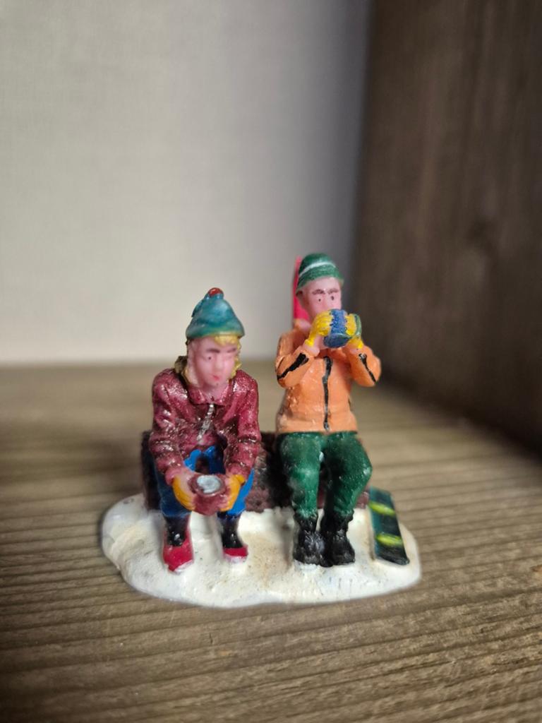 Lemax figuur 11 kerstdorp kersthuisjes, Diversen, Ophalen of Verzenden, Zo goed als nieuw