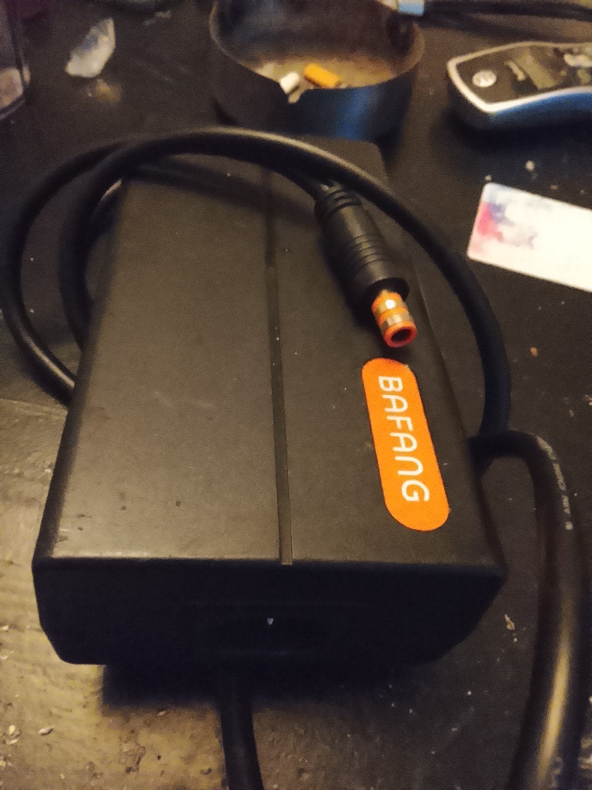 Bafang E-bike acculader en Amslod accu, Fietsen en Brommers, Gebruikt