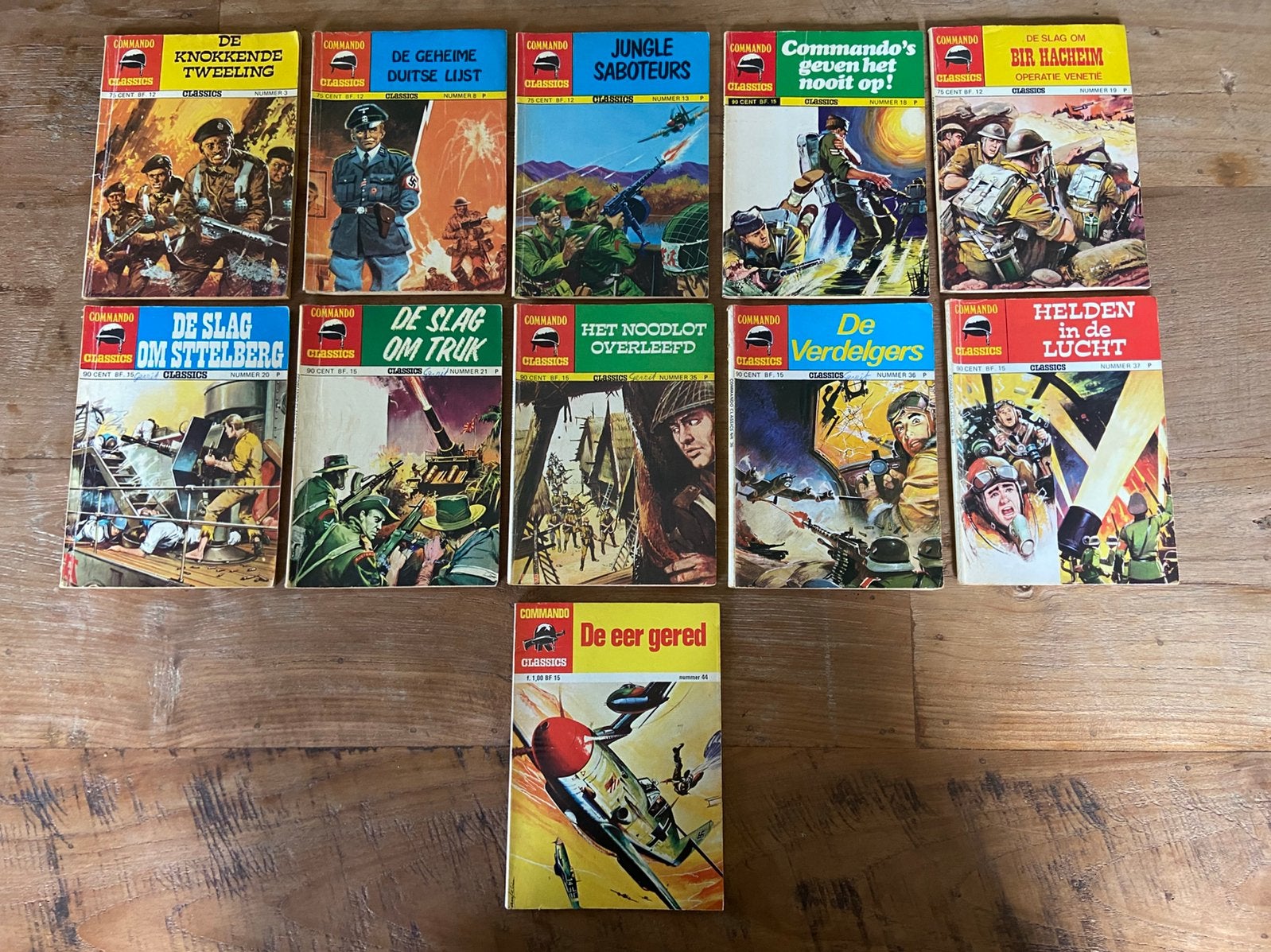 Commando Classics stripboeken WO2, Boeken, Meerdere stripboeken, Ophalen of Verzenden, Gelezen