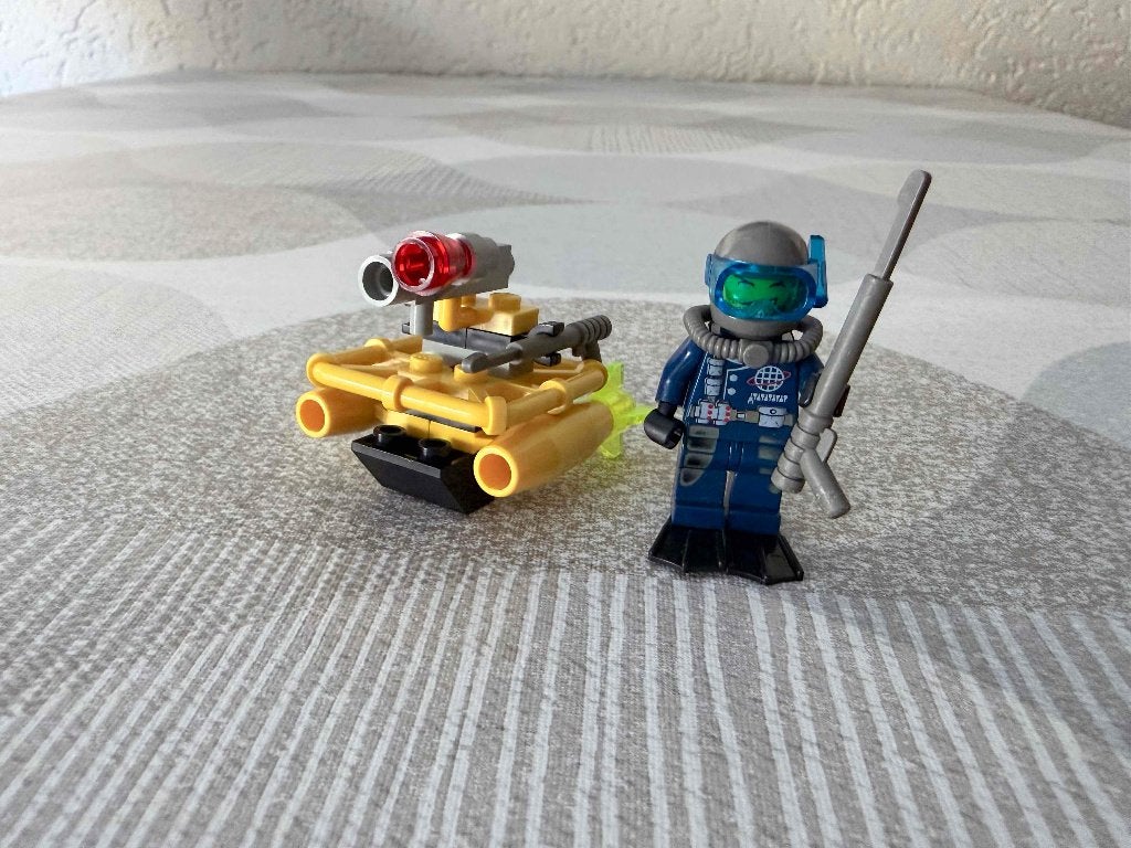 LEGO set 4800 AT Jet Sub, Gebruikt, Overige thema's, Lego, Ophalen of Verzenden
