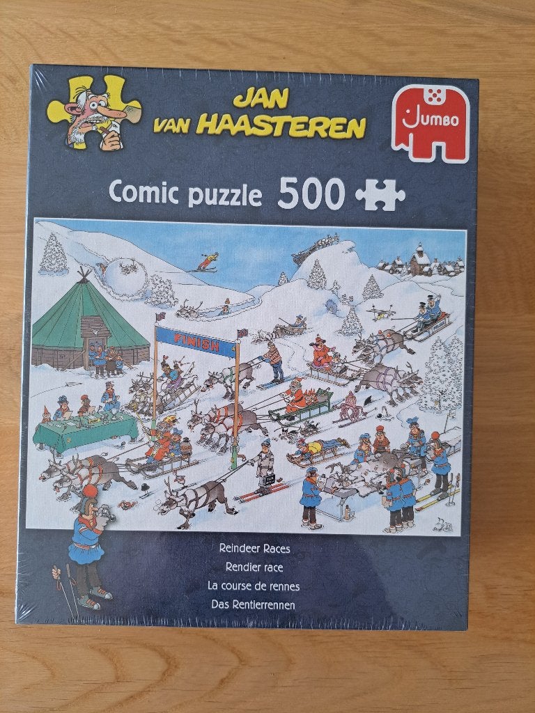 Nieuwe Jan van Haasteren puzzel 500 stuks, Ophalen of Verzenden, 500 t/m 1500 stukjes, Nieuw, Legpuzzel