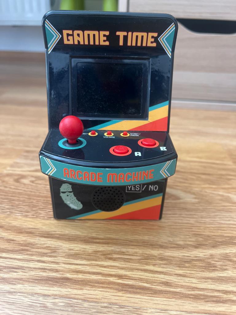 Mini Arcade Machine - Game Time Retro Gaming, Ophalen, Overige merken, Zo goed als nieuw