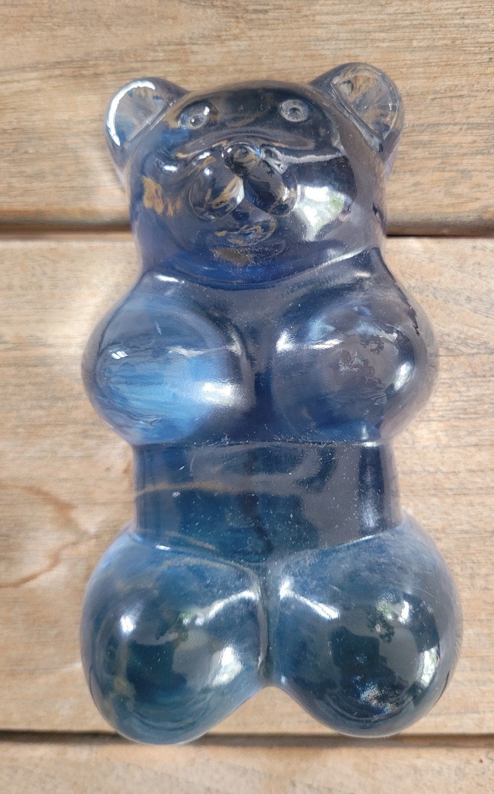 Vintage Presse-Papier /Gymmy bear Haribo beer /glas Leonardo, Ophalen of Verzenden