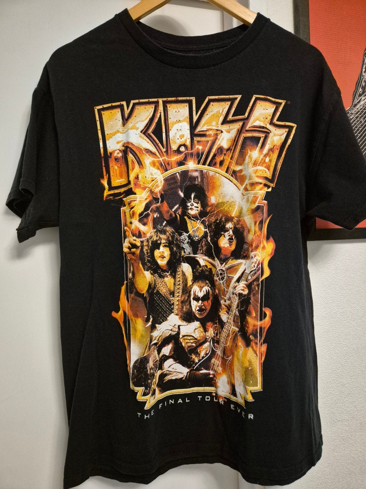 Kiss band t-shirt, Ophalen of Verzenden, Zo goed als nieuw