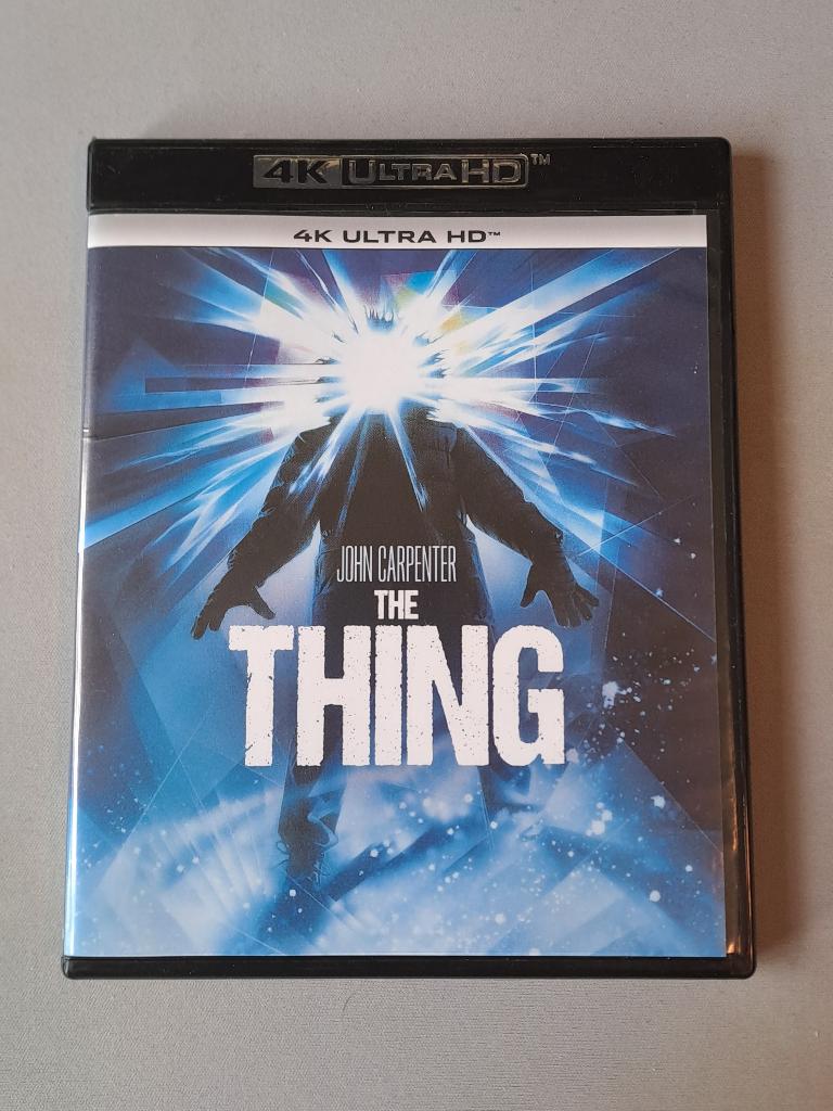 The thing - 4k Blu ray, Cd's en Dvd's, Ophalen of Verzenden, Zo goed als nieuw, Horror