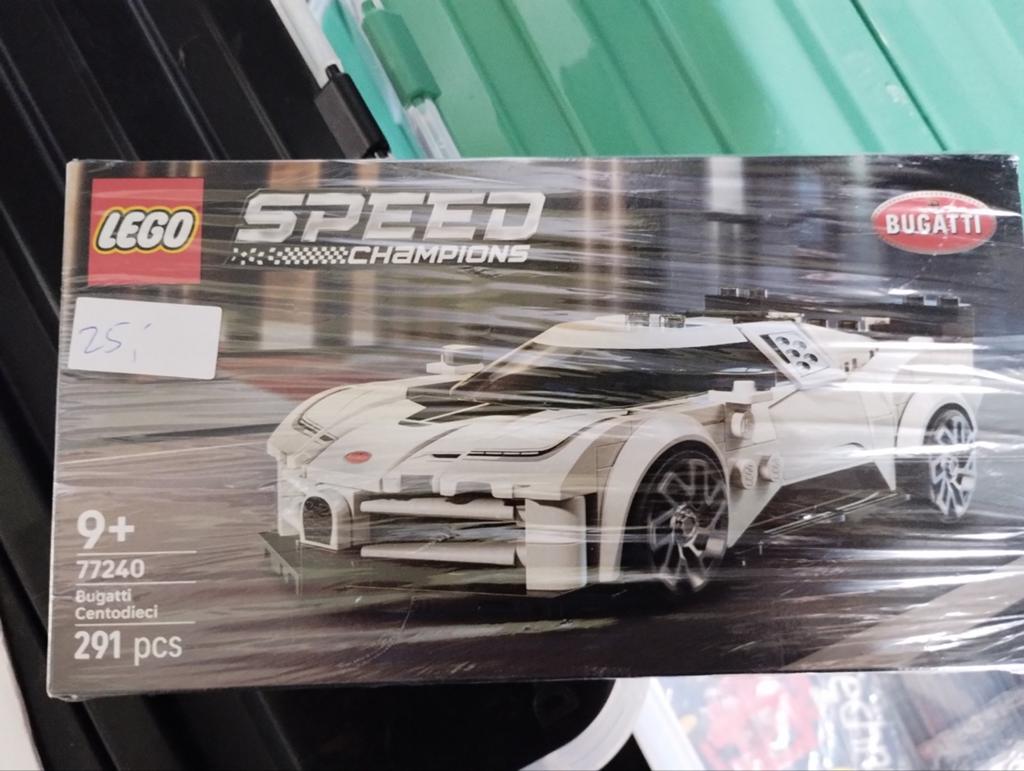 LEGO Speed Champions Bugatti Centodieci 77240, Ophalen of Verzenden, Zo goed als nieuw, Overige merken