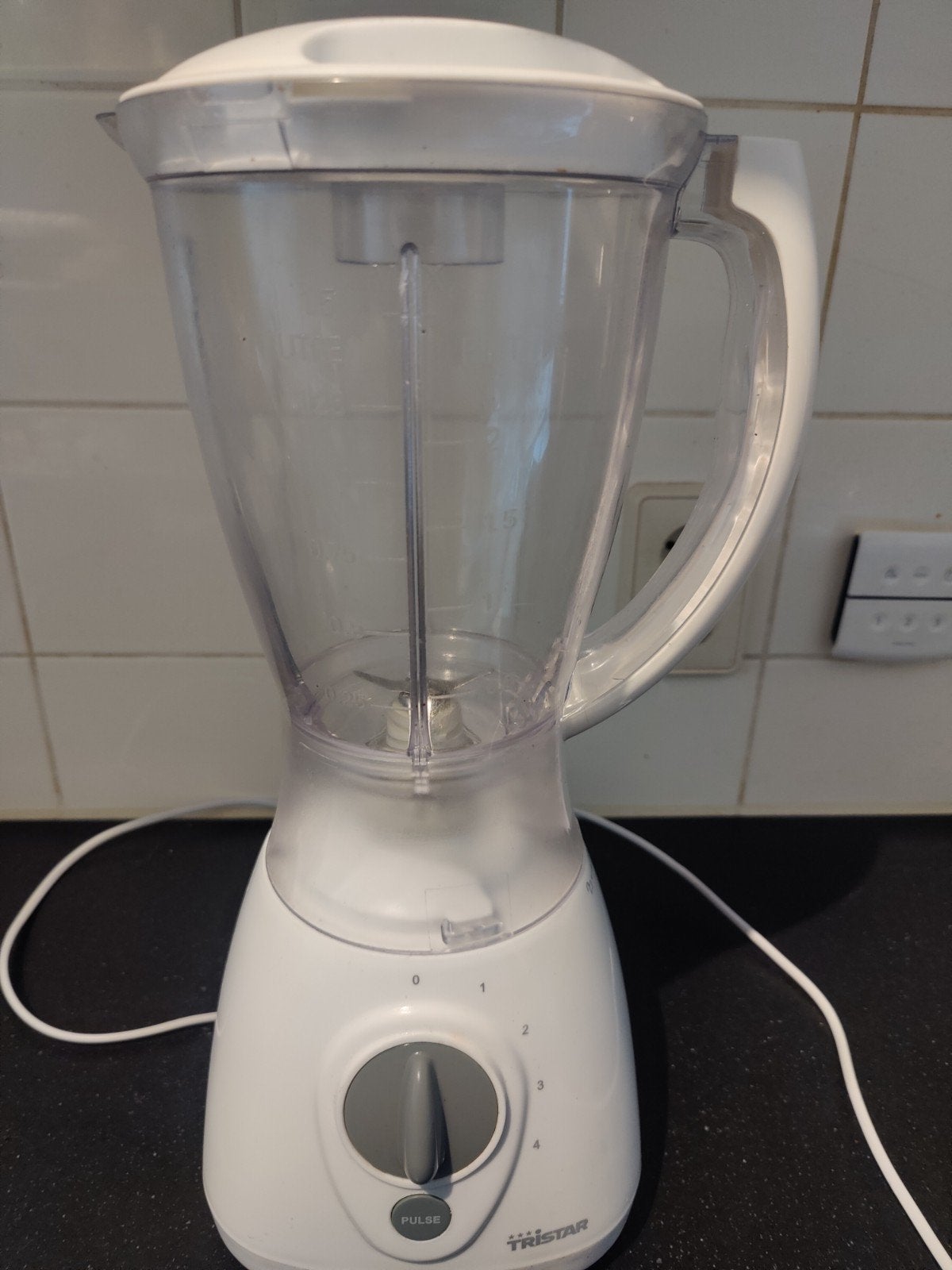 Tristar Blender - Wit, 4 snelheden + pulse, Witgoed en Apparatuur, Ophalen, Gebruikt, Blender