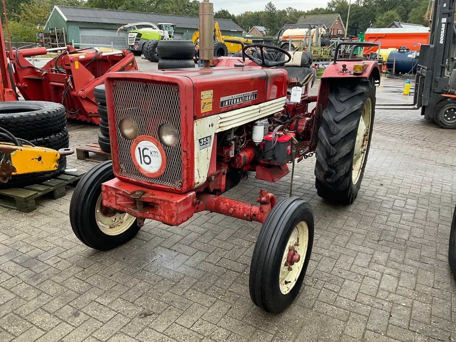1969 International 353 Oldtimer tractor, Zakelijke goederen, Oldtimer, Overige merken