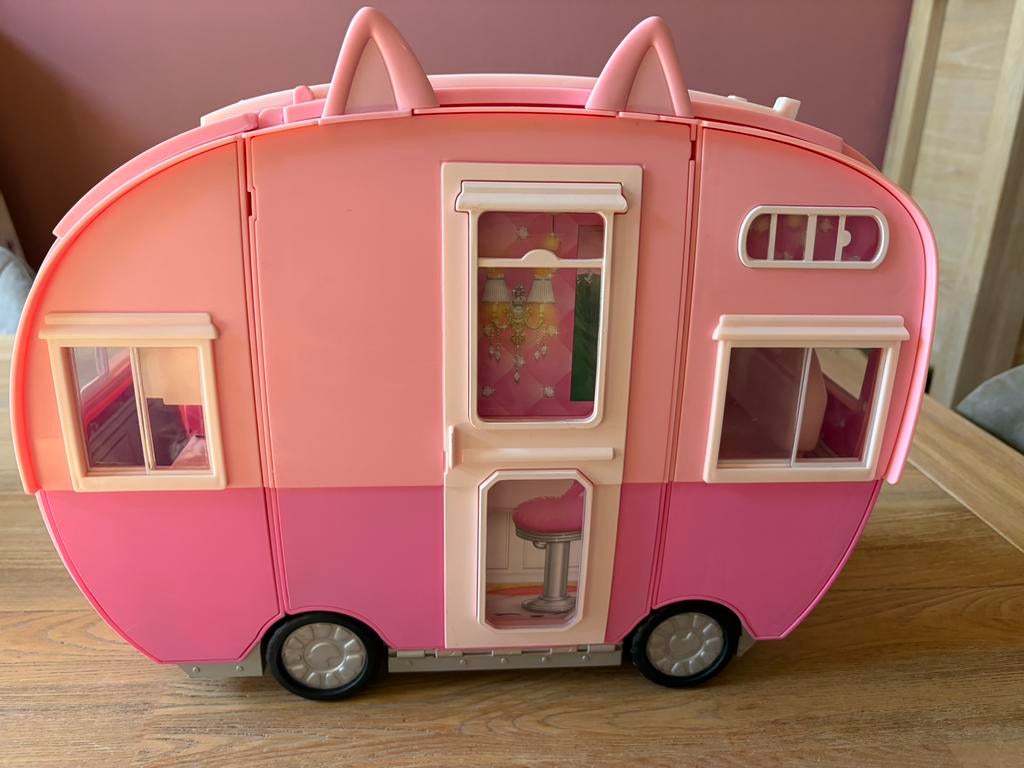 Na! Na! Na! Surprise caravan, Ophalen of Verzenden, Zo goed als nieuw, Poppenhuis