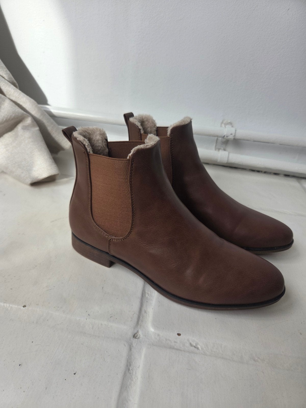 Anna Field bruine enkellaarsjes, maat 41, zo goed als nieuw, Kleding | Dames, Schoenen, Anna Field, Bruin, Lage of Enkellaarzen