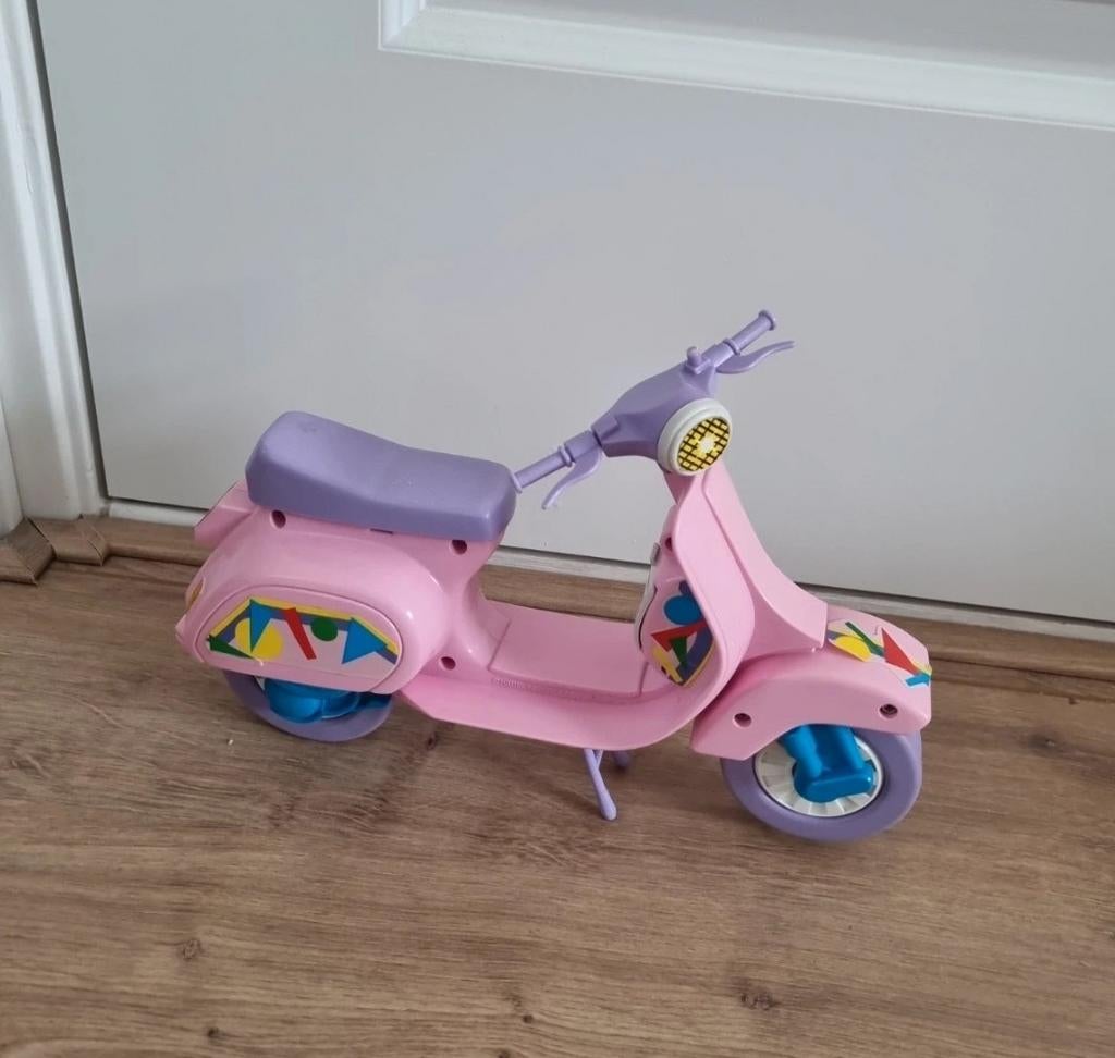 Mattel Barbie Scooter 1989 ARCO Roze Vintage Speelgoed, Ophalen of Verzenden, Gebruikt, Meisje