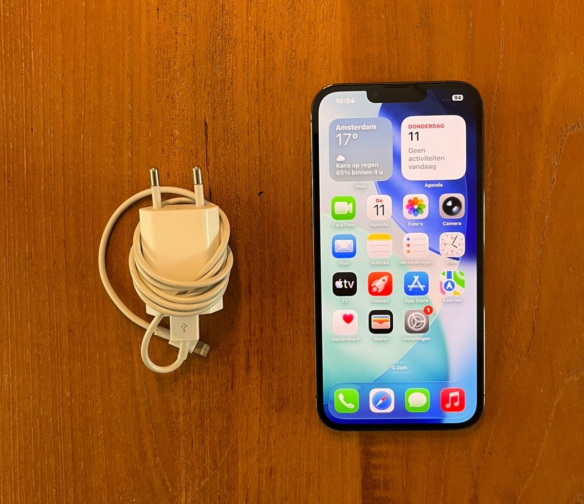 Apple Iphone 13 Pro Max | ZGAN! | Batterij 85% | DS Telecom, 128 GB, Ophalen of Verzenden, Zonder simlock, Grijs