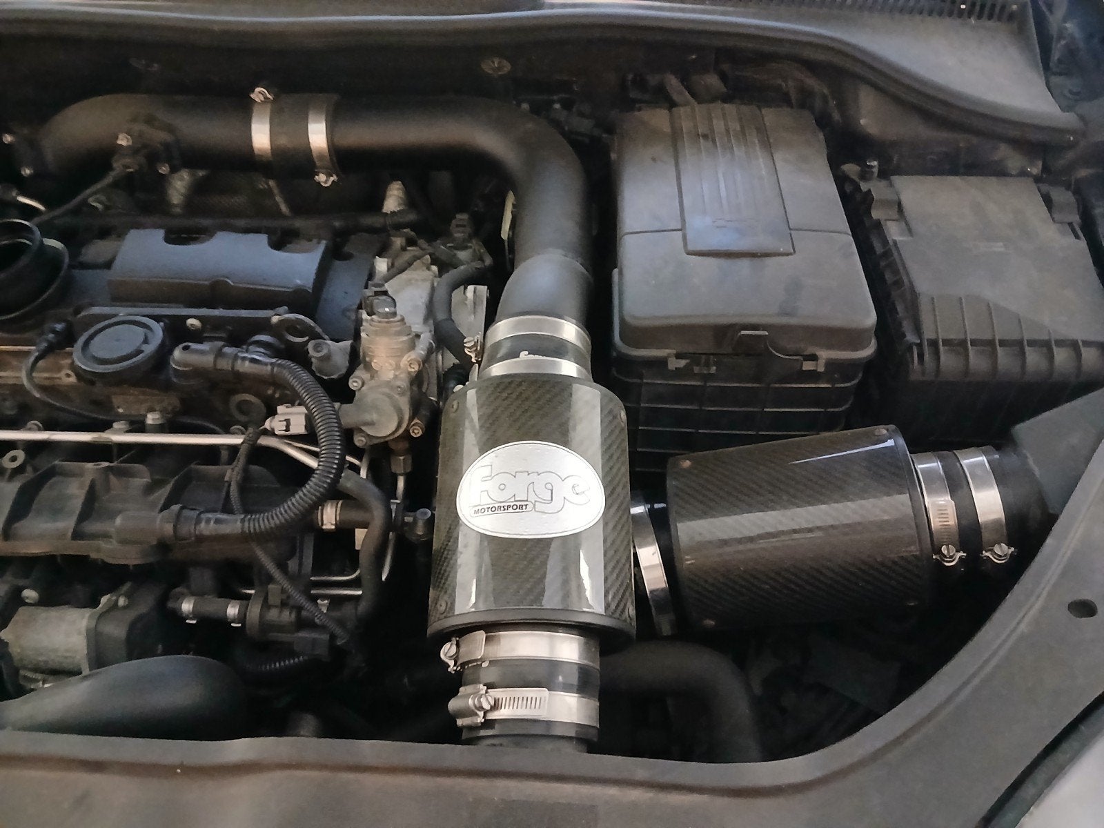 Forge twin intake audi,  golf 5 gti, Ophalen, Audi