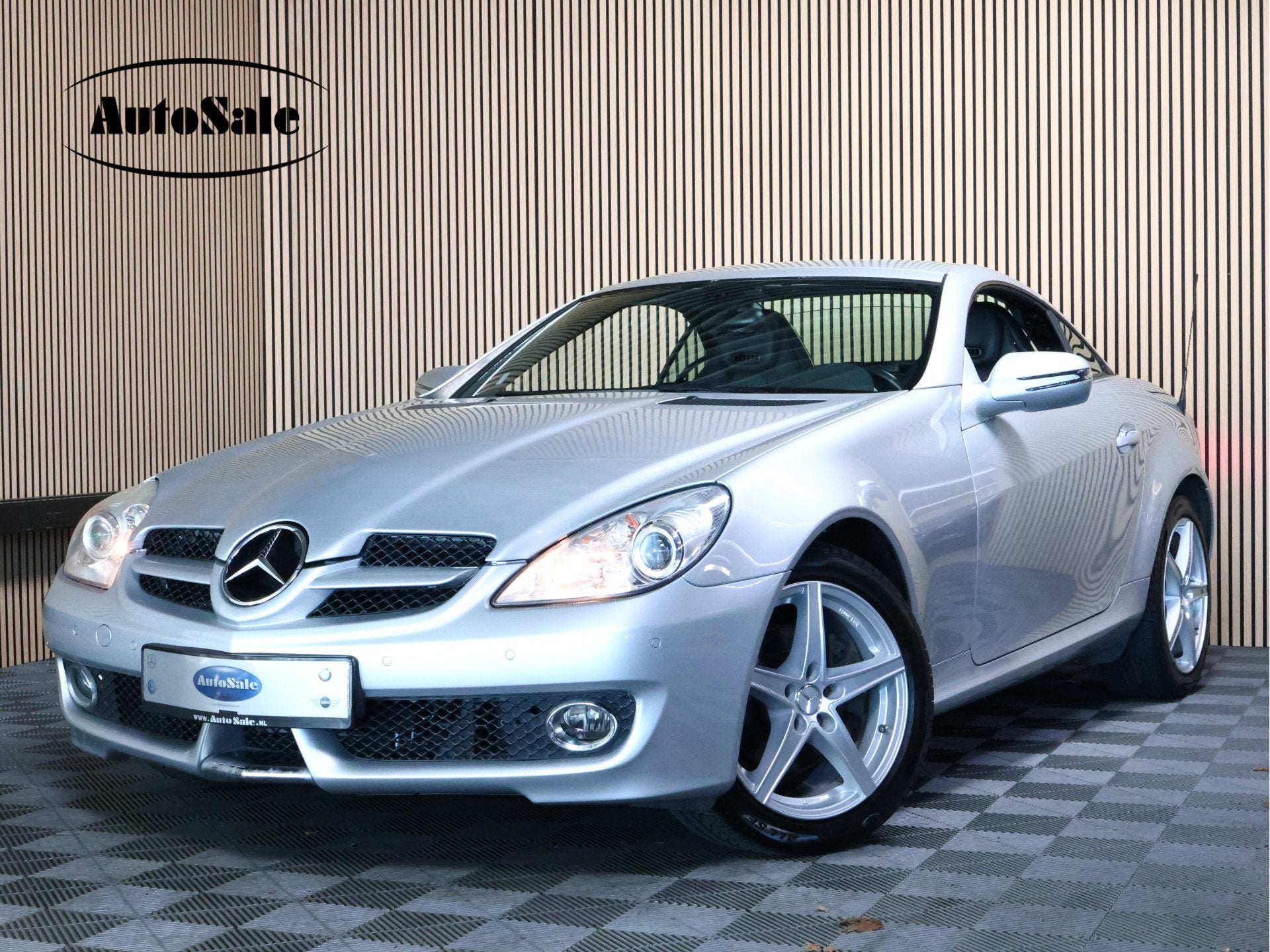 Mercedes-Benz SLK 280 Prestige Cabriolet AUTOM NAVI AIRCO AI, Zwart, Cabriolet, Bedrijf, 2 stoelen
