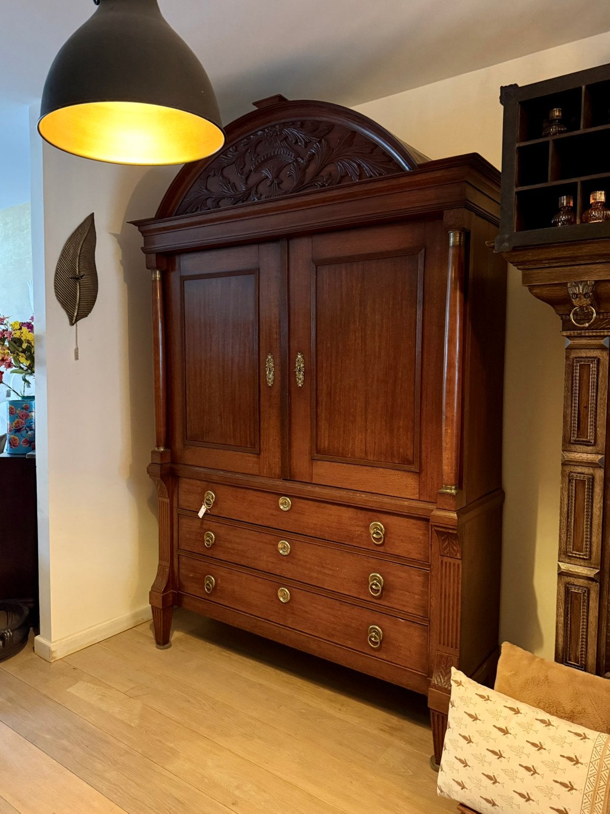 SUMMERSALE Prachtig Antiek Drents Kabinet, Ophalen