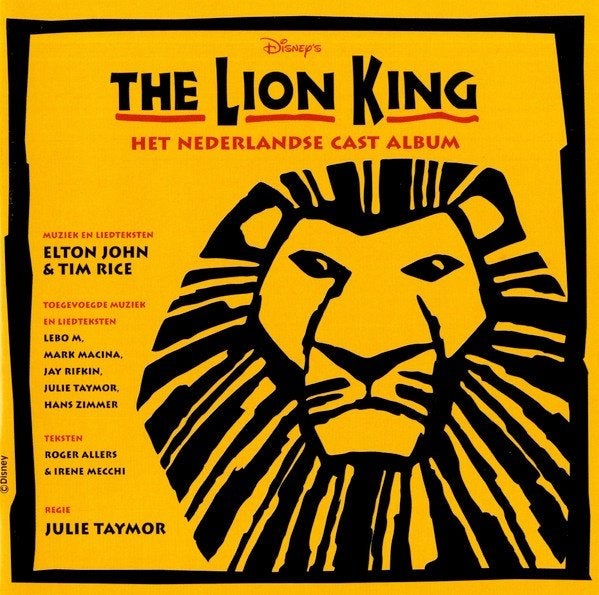 Nederlandse Cast - Album C.D. (2004) The Lion King, Cd's en Dvd's, Inclusief boekje, Gebruikt, Ophalen of Verzenden, Soundtrack of Musical