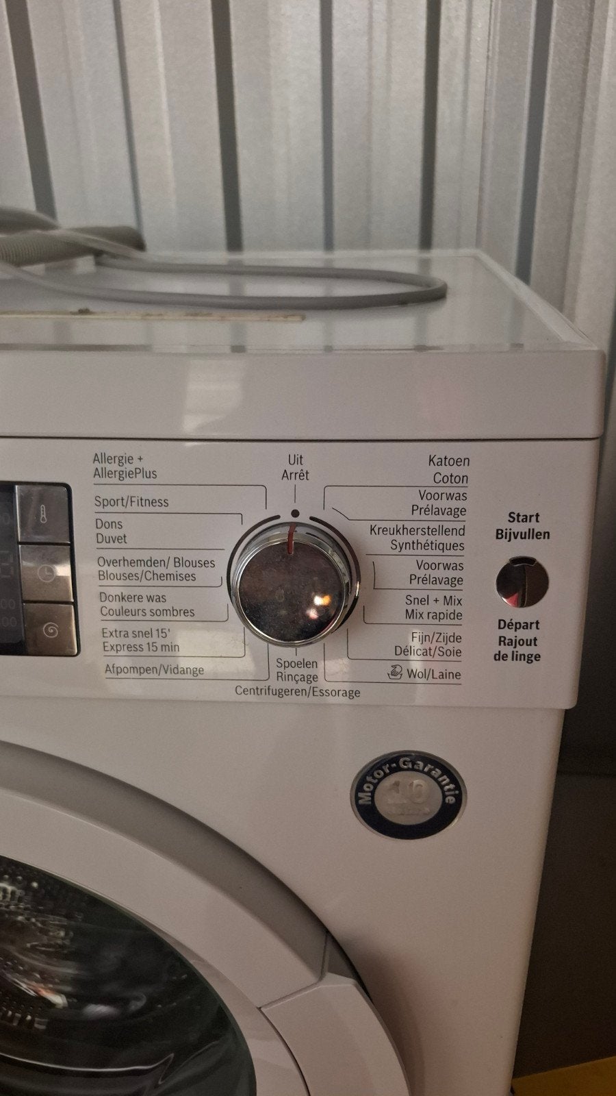 Bosch Avantixx 8 VarioPerfect Wasmachine, Witgoed en Apparatuur, Wasmachines, Ophalen, 1200 tot 1600 toeren, Gebruikt, Wolwasprogramma